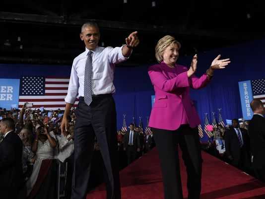 Obama Jabs Trump, Praises Clinton As 'steady' And 'true'